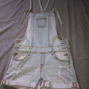Wax Jean denim overalls